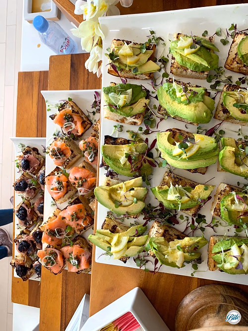 Tartines (from above)