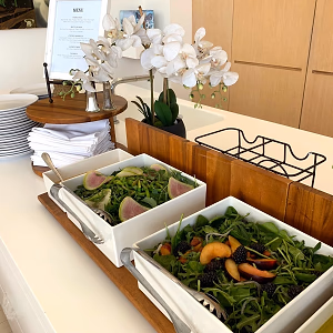 Spring Salads on Lunch Display