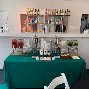 Drink Display on the Bar