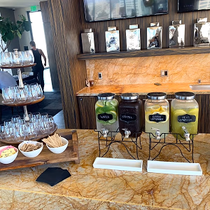 Drink Display on the Bar