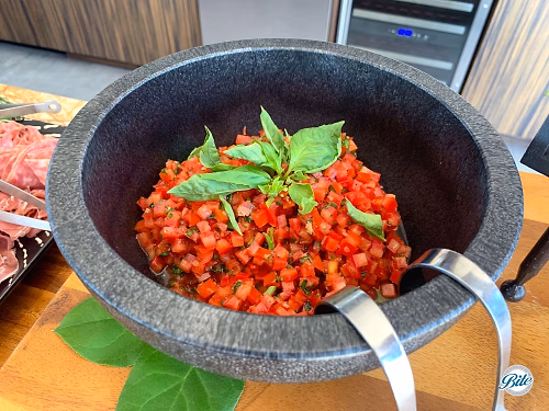 Bruschetta in Bowl