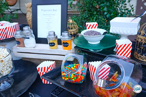 Popcorn Bar Toppings and Candy