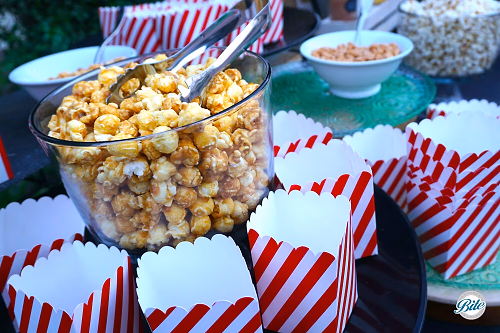 Caramel Popcorn Closeup