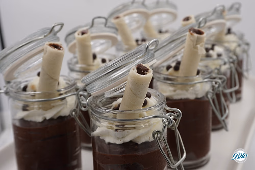 Pot De Creme in Individual Jars