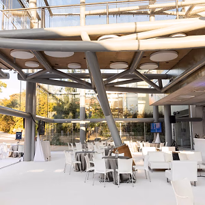 Otis Booth Pavilion Interior