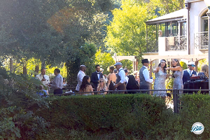 Guests in 1920s attire