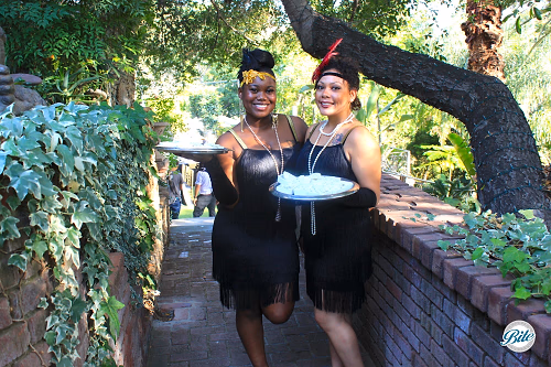 Servers in Flapper Dresses