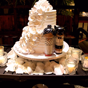 Wedding Cake with Couple