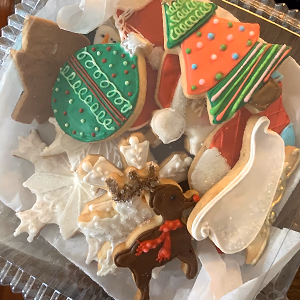 Frosted Holiday Cookies