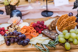 Family-style cheese board