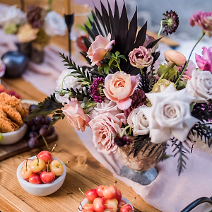 An elegant tablescape