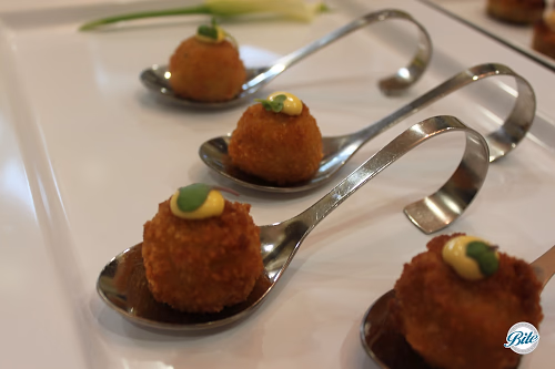 Vegetable Croquettes With Saffron Aioli