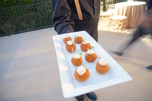 Mushroom risotto croquette with truffle