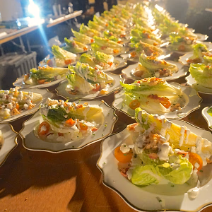 baby gem wedge salad