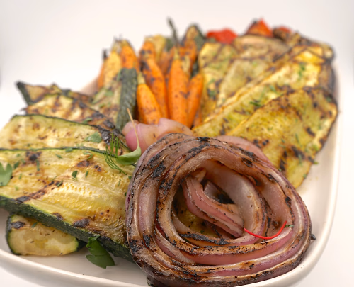 Grilled summer vegetable medley