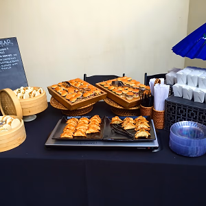 Asian themed bites display