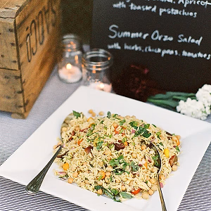 Summer orzo salad