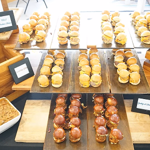 Mini slider bar display