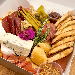 Antipasto platter ready for delivery 