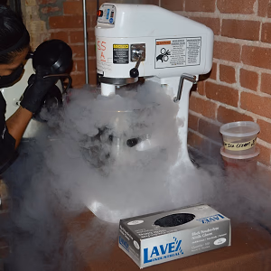 Liquid Nitro Ice Cream Station