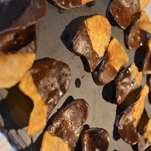 Chile Chocolate Potato Chips