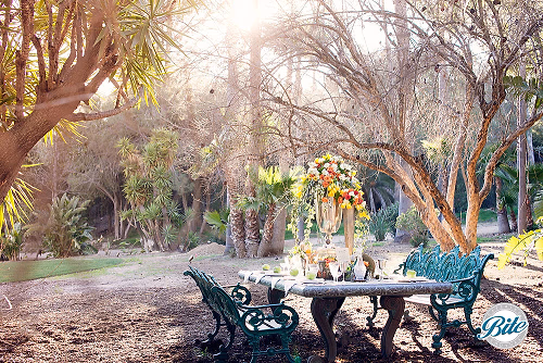 Garden Table @ Newhall Mansion