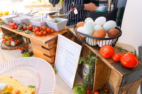 Omelette Bar Station