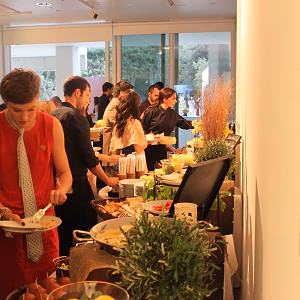 Buffet Line @ Wedding