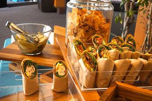 Wraps on Display