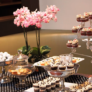 Dessert Shots on Baby Shower Display @ Bite Bar