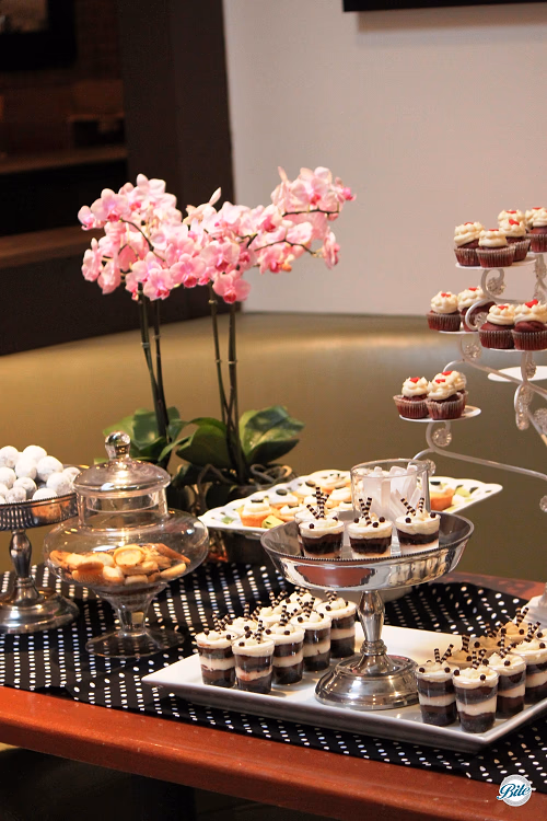 Dessert Shots on Baby Shower Display @ Bite Bar