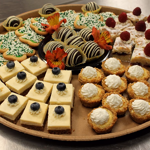 Dessert Assortment from A La Carte Menu