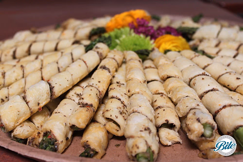 Asparagus in Puff Pastry from Platters Menu