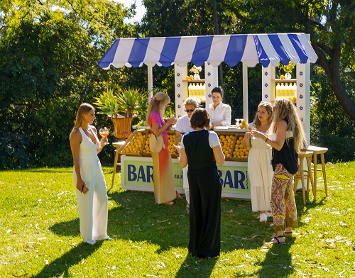 Outdoor Bar Setup Lemons