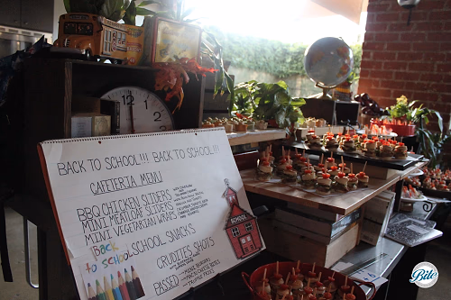 Back to school themed slider bar 