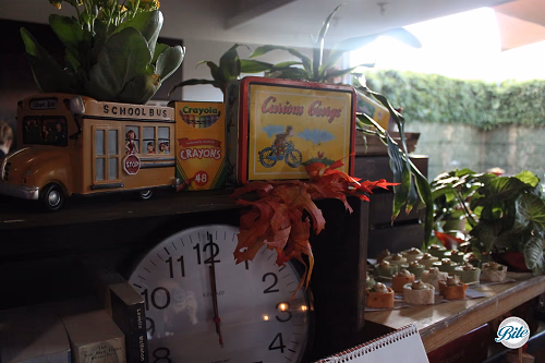 Back to school  fall themed food display