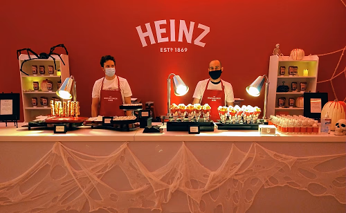 Halloween Themed Installation for Ketchup Blood