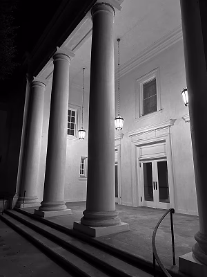 Front Courtyard at Night