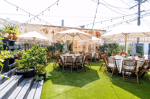 Another beautiful outdoor event area