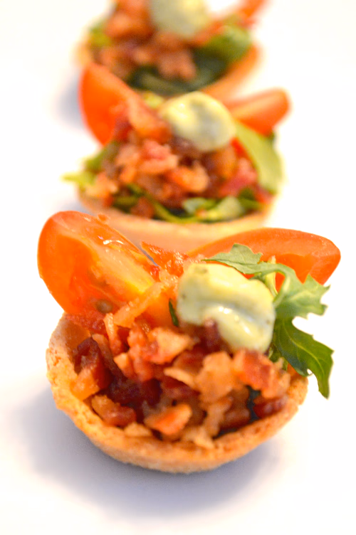 blt canapés