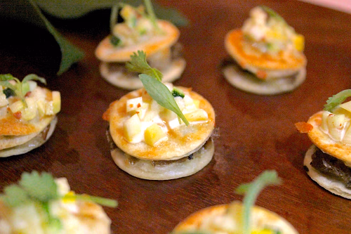 mini duck confit quesadilla