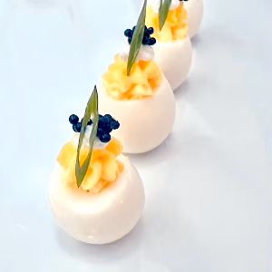 deviled quail’s egg