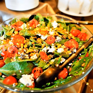 Andouille and Spinach Salad