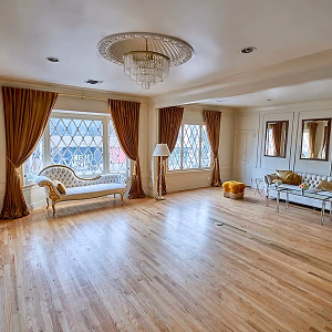 The main room at Sunset House 