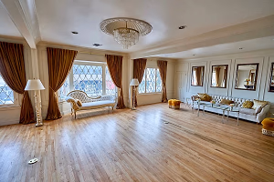 The main room at Sunset House 