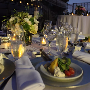 Salad Plating @ Wedding