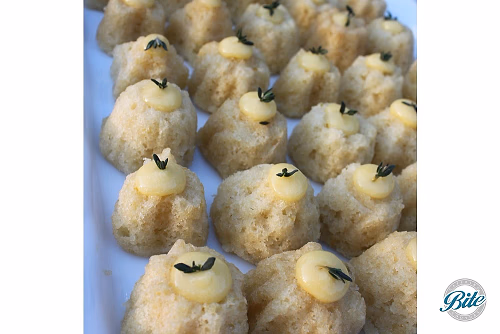 Lemon Olive Oil Cake Bites