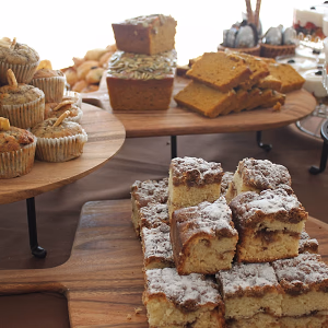 Coffee Cake on Display