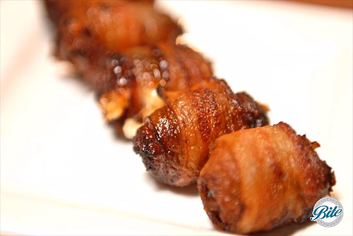 Bacon wrapped dates