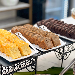 Tea Breads on Display